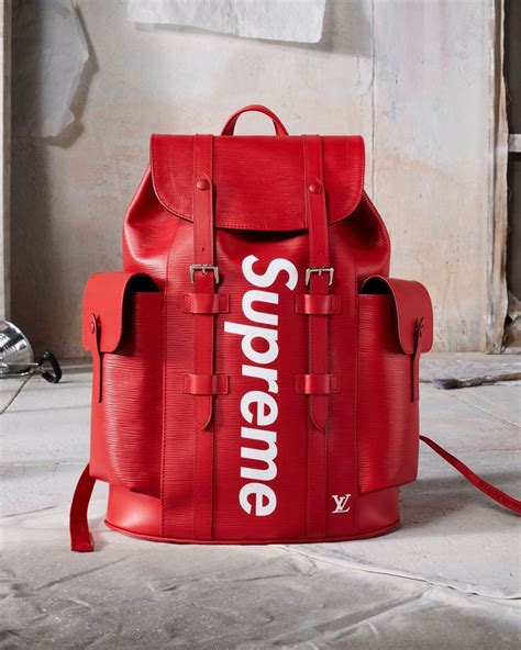 supreme louis vuitton backpack cheap|louis vuitton supreme backpack price.